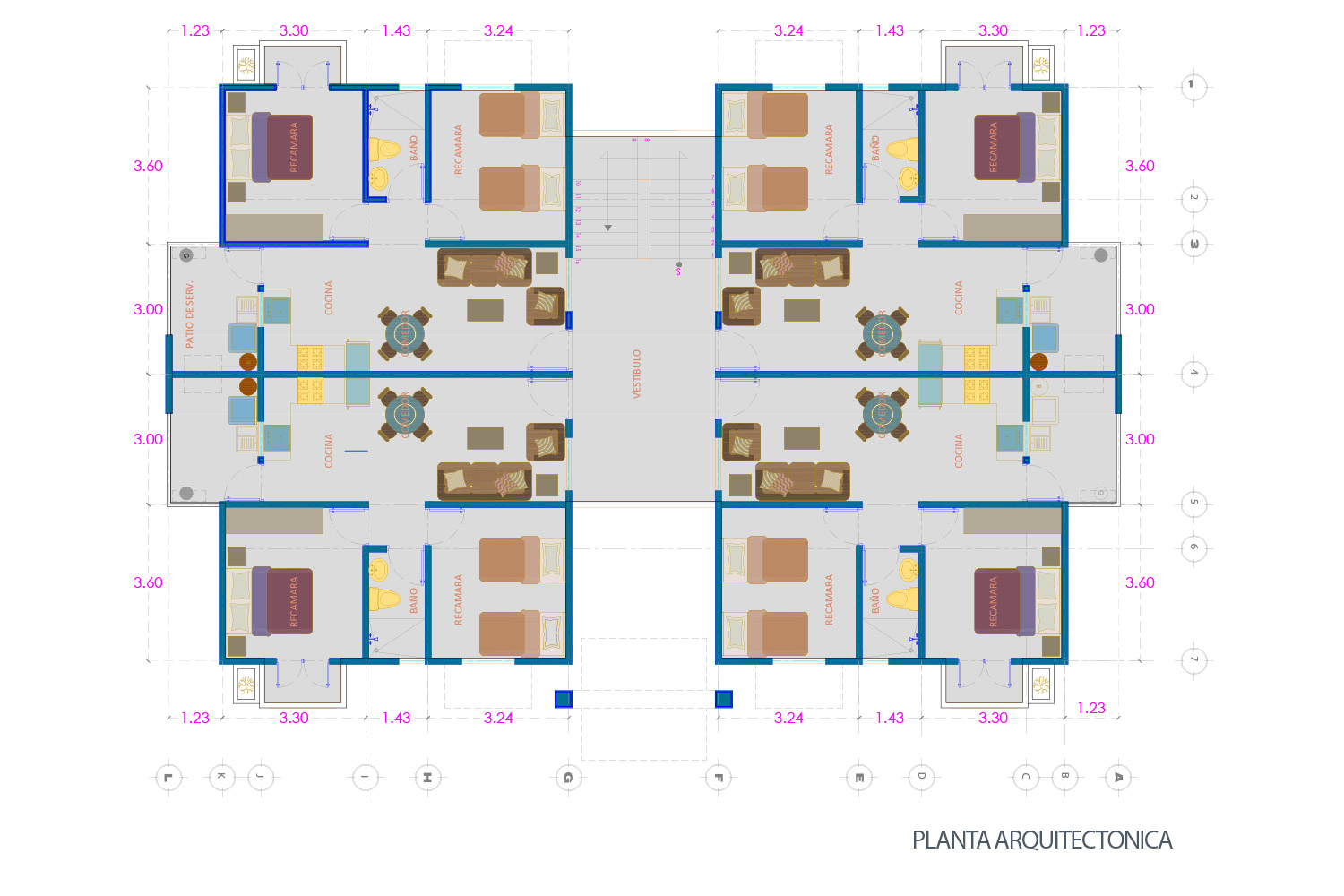 Planos Arquitectonicos - Altamira Condominios